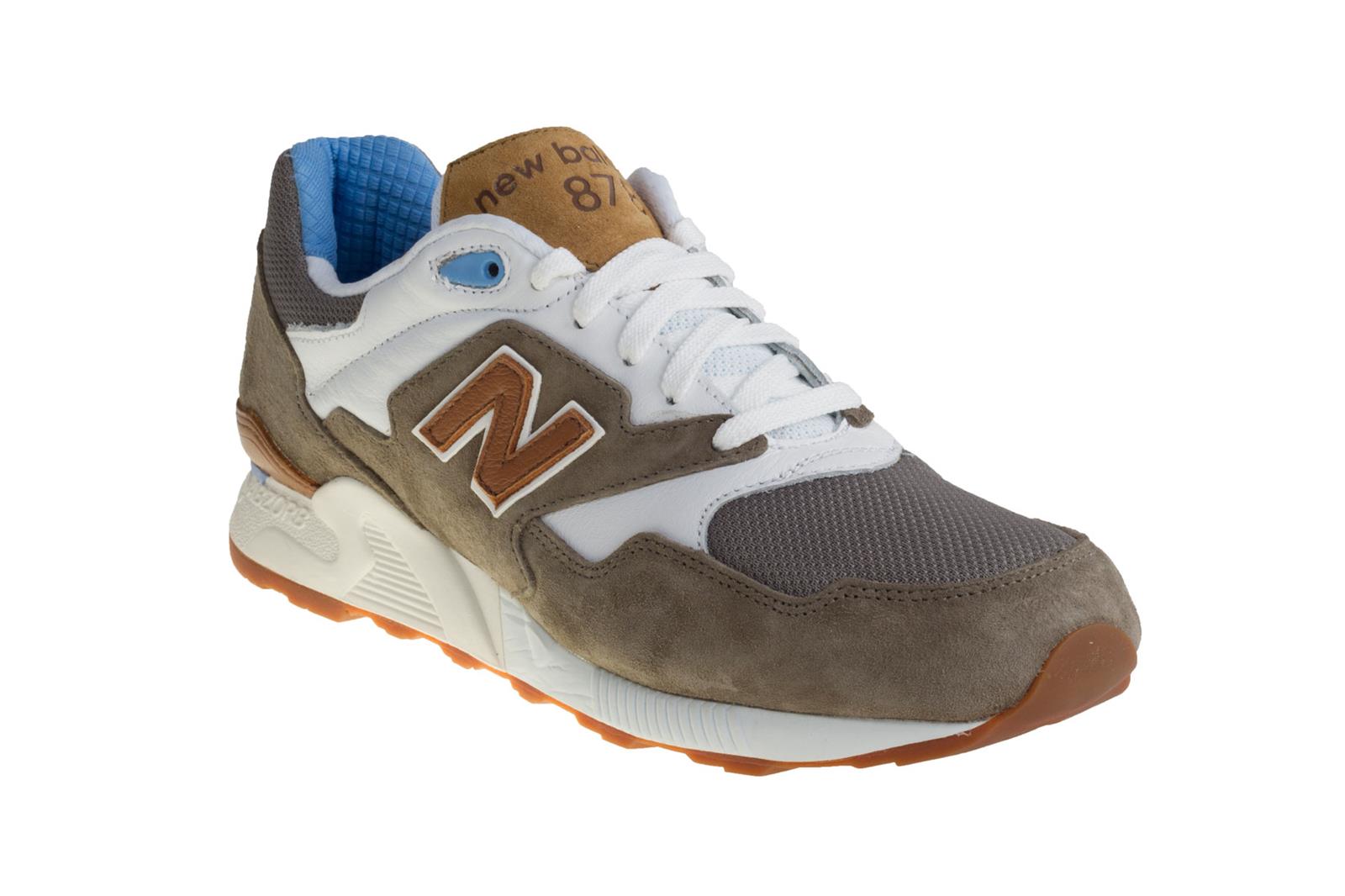 new balance 878 pelle marrone